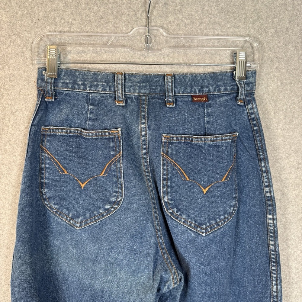 Wrangler Jeans Womens 26 Vintage 70s Straight Leg High Rise Mom Jeans Denim